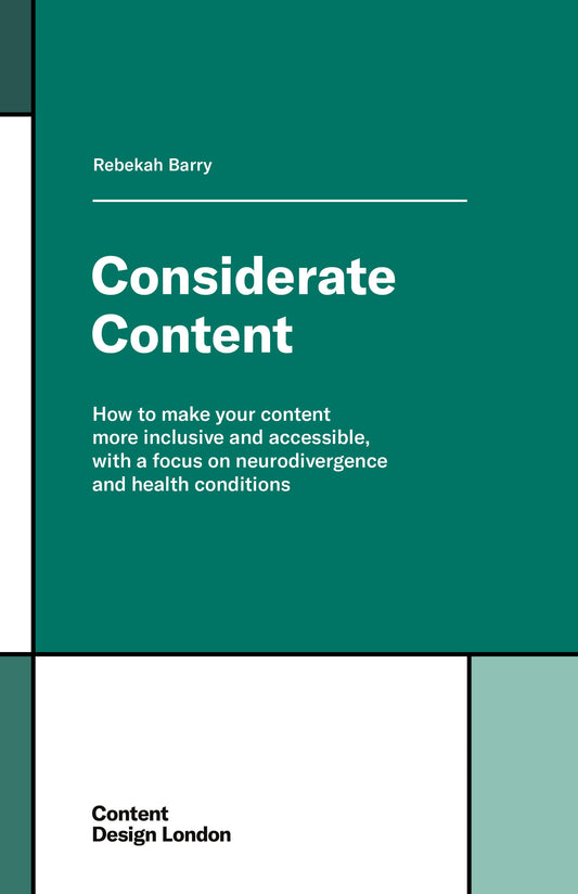 Considerate Content - Paperback and eBook bundle