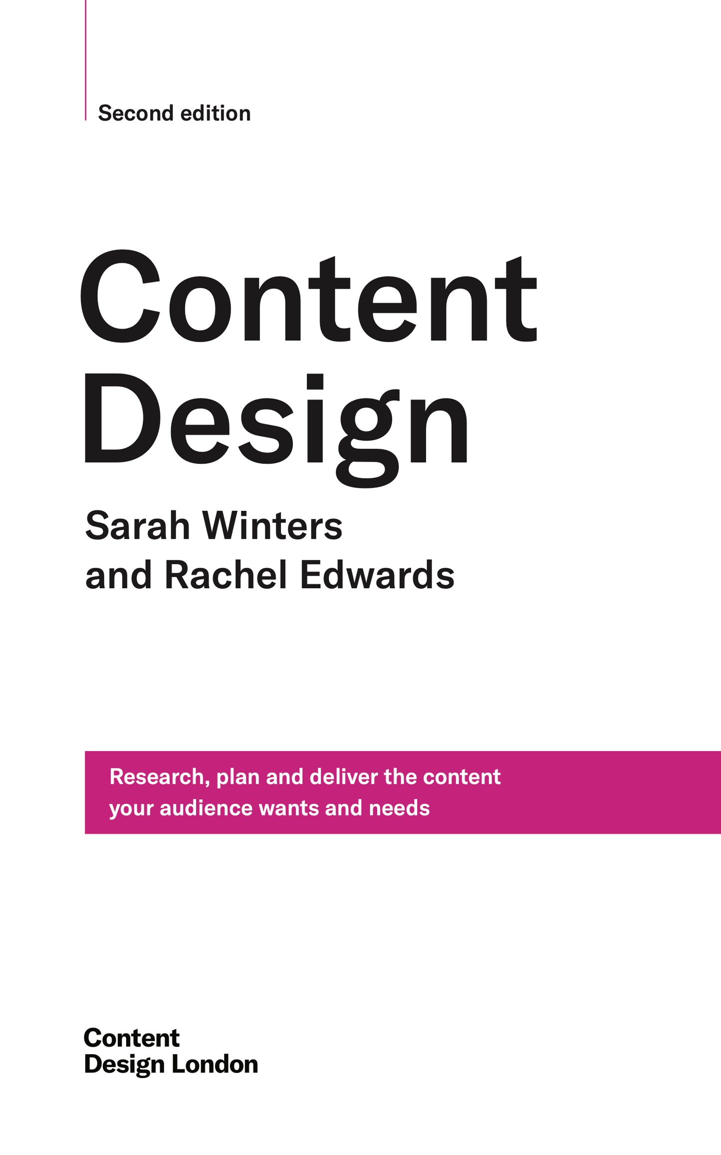 Content Design, second edition - Paperback and eBook bundle